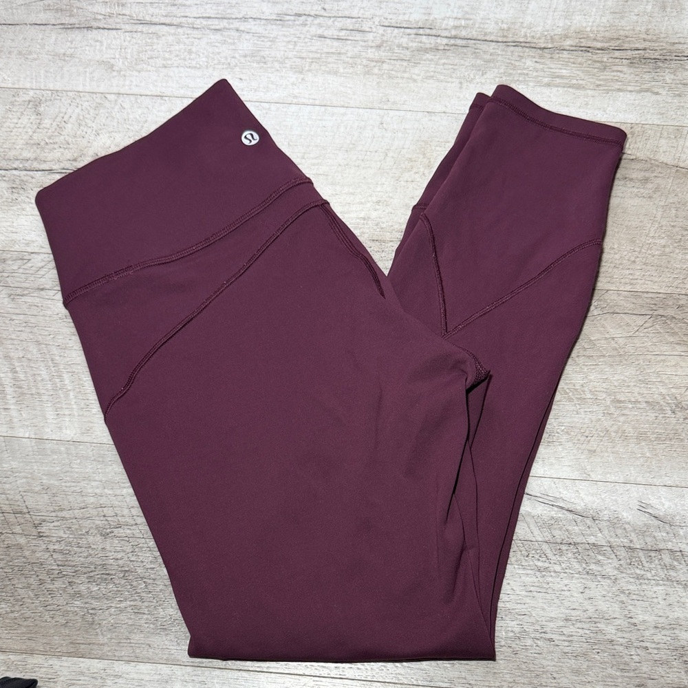 lululemon athletica Plum High-Rise Leggings Size 8 women’s